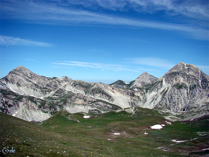 Gran Sasso d''Italia - salita al Corno Grande, 2912 mt.